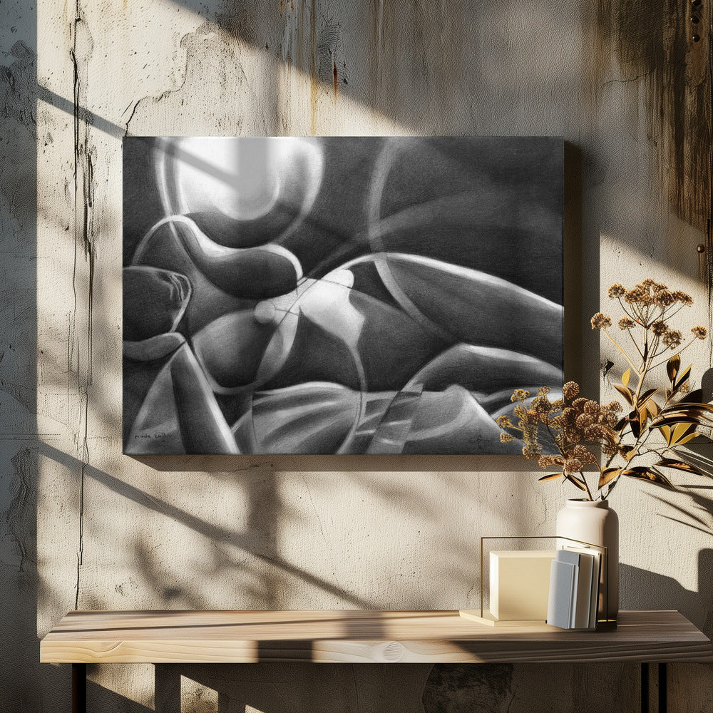 Wall Art Nude 12-10-15 by Corn Akkers-canvas-DECOROLALA