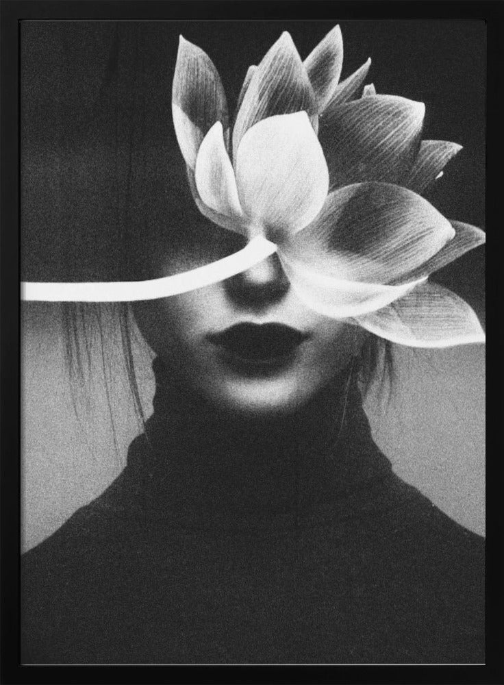 Wall Art Pain Like A Flower Blossom by Ingrida Urbonavi-canvas-DECOROLALA