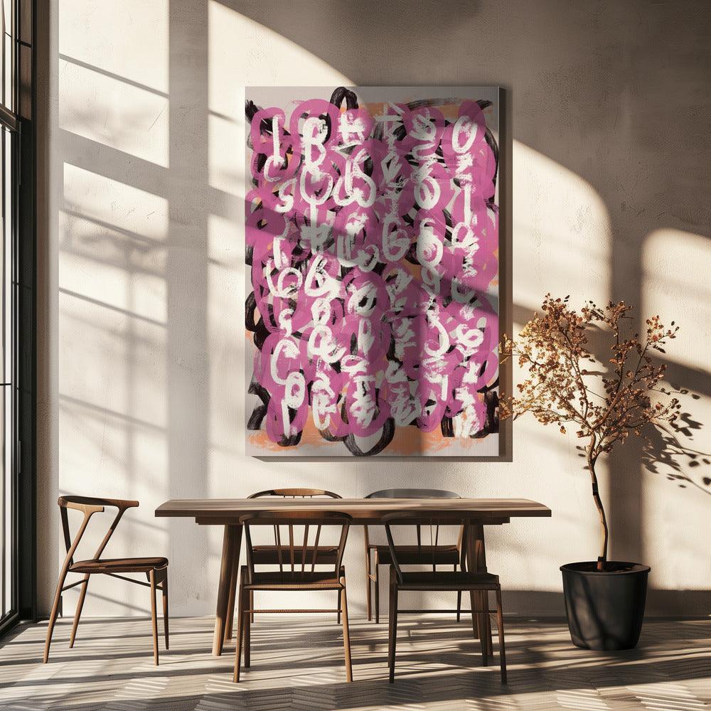 Wall Art Paint Brush Abstract by Little Dean-canvas-DECOROLALA