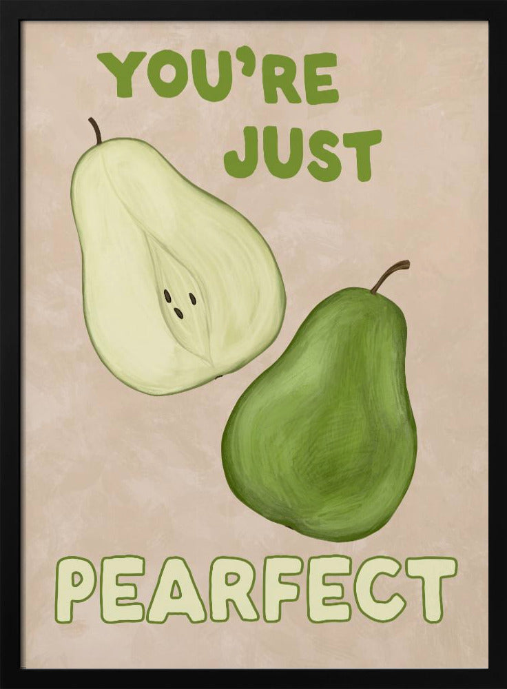 Wall Art Pearfect by EMELIEmaria-Canvas Print-DECOROLALA