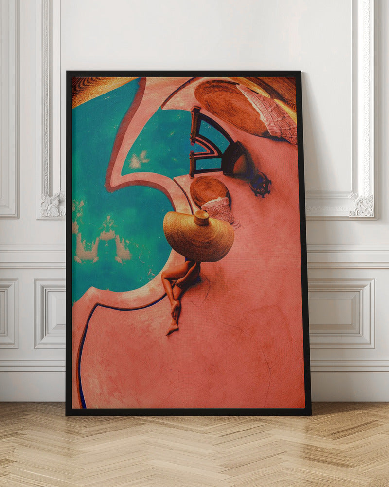 Wall Art Poolside by CosmoZach-Canvas Print-DECOROLALA