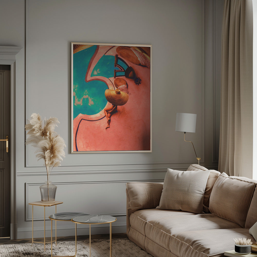 Wall Art Poolside by CosmoZach-Canvas Print-DECOROLALA