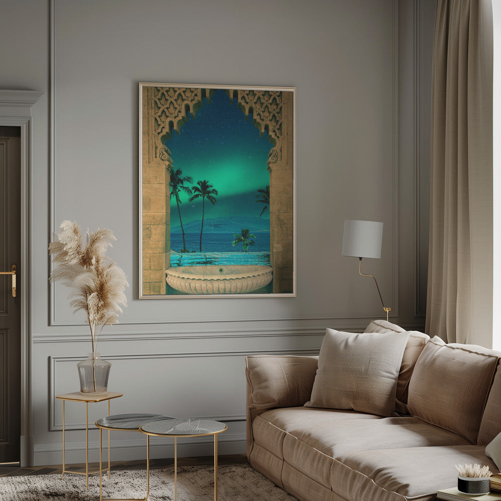 Wall Art Portal In To The Night by CosmoZach-Canvas Print-DECOROLALA
