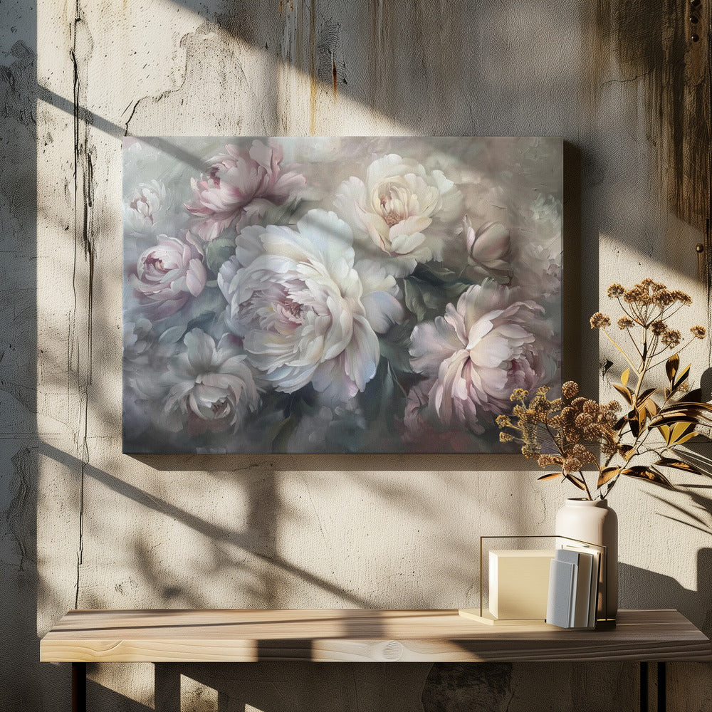 Wall Art Poster Flower Paint 5 by Bilge Paksoylu-canvas-DECOROLALA