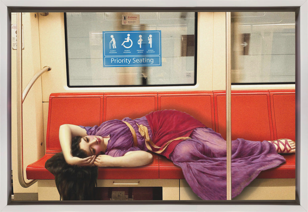 Wall Art Priority Seating by Dikhotomy-canvas-DECOROLALA