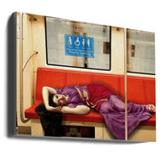 Wall Art Priority Seating by Dikhotomy-canvas-DECOROLALA