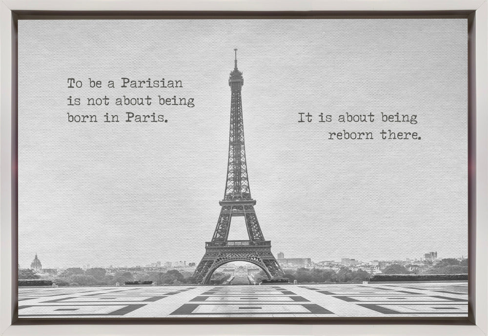 Wall Art Reborn in Paris by Melanie Viola-canvas-DECOROLALA