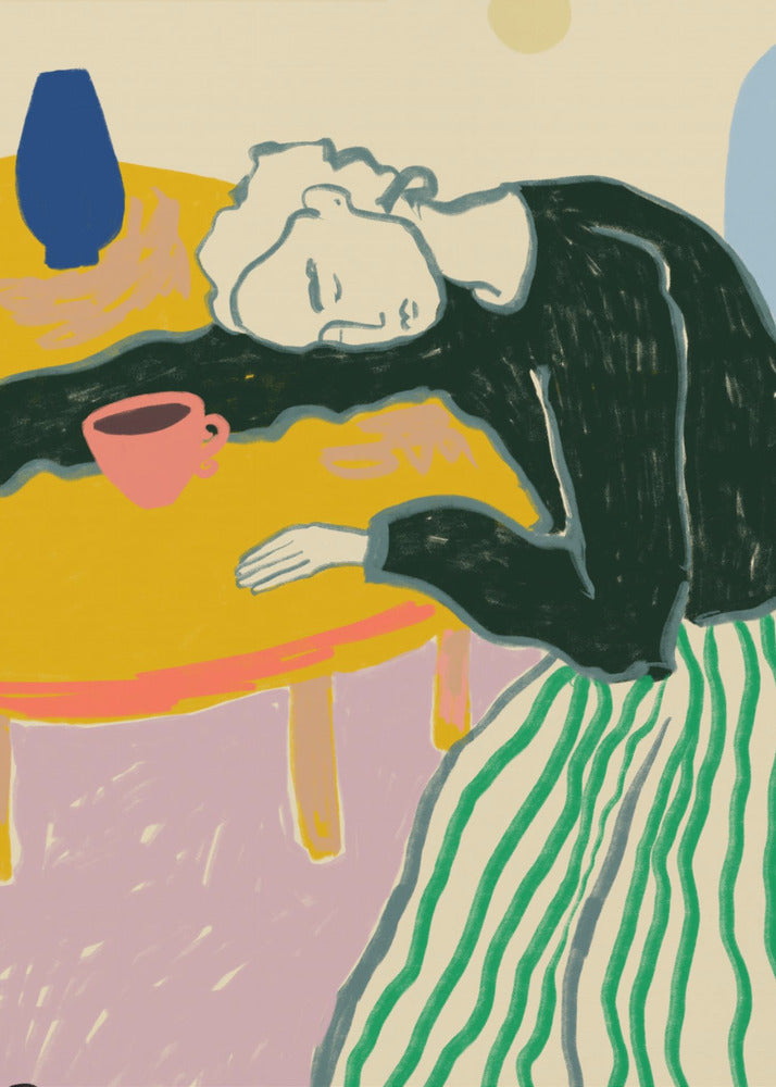 Wall Art Restful Pause by Sandra Poliakov-Canvas Print-DECOROLALA