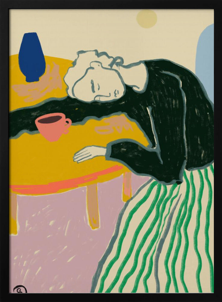 Wall Art Restful Pause by Sandra Poliakov-Canvas Print-DECOROLALA