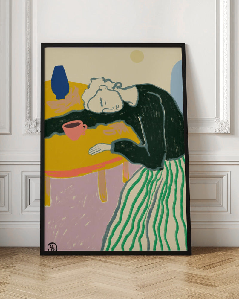 Wall Art Restful Pause by Sandra Poliakov-Canvas Print-DECOROLALA