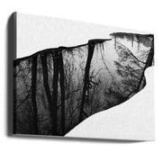 Wall Art Riverside By Leif Westling Canvas-Canvas Print-DECOROLALA