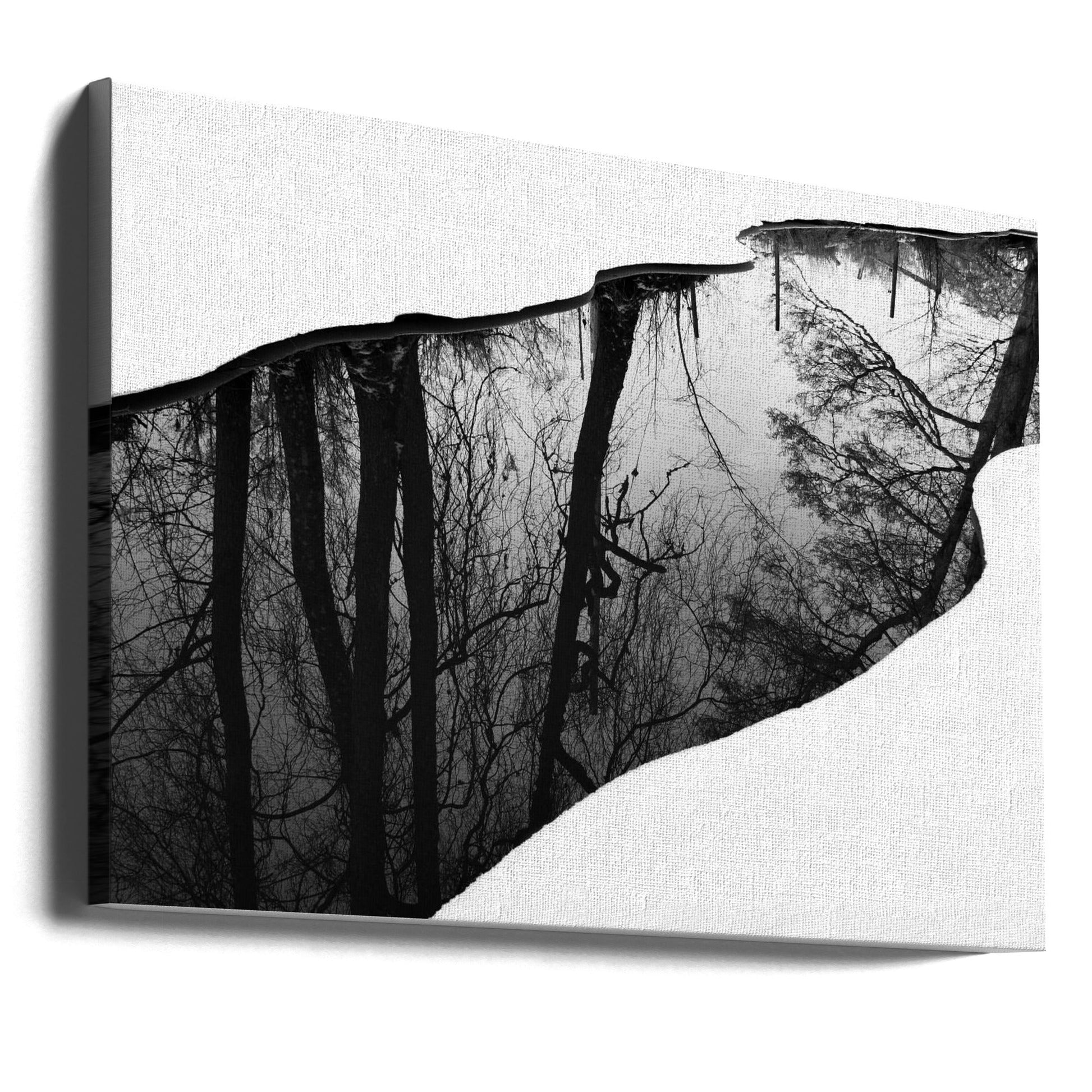 Wall Art Riverside By Leif Westling Canvas-Canvas Print-DECOROLALA