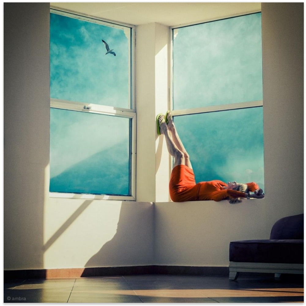 Wall Art Room With A View by Ambra-Canvas Print-DECOROLALA
