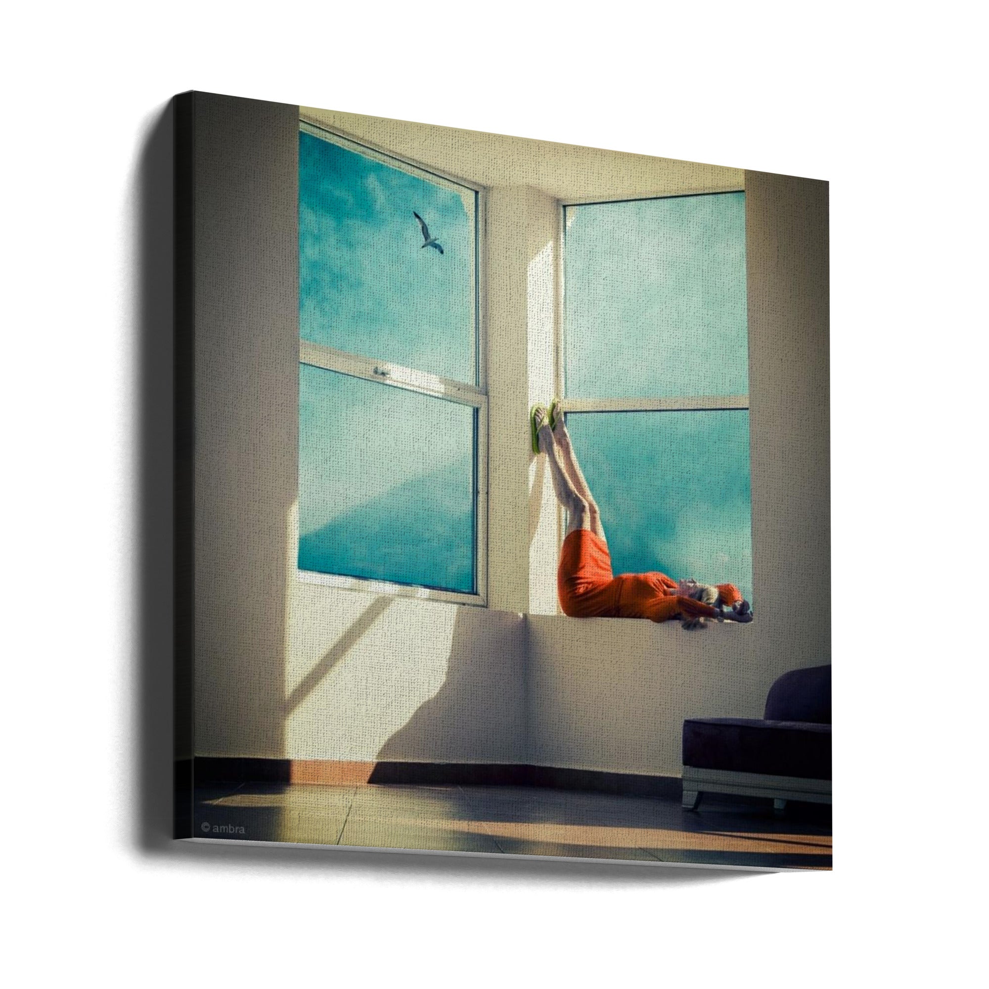 Wall Art Room With A View by Ambra-Canvas Print-DECOROLALA