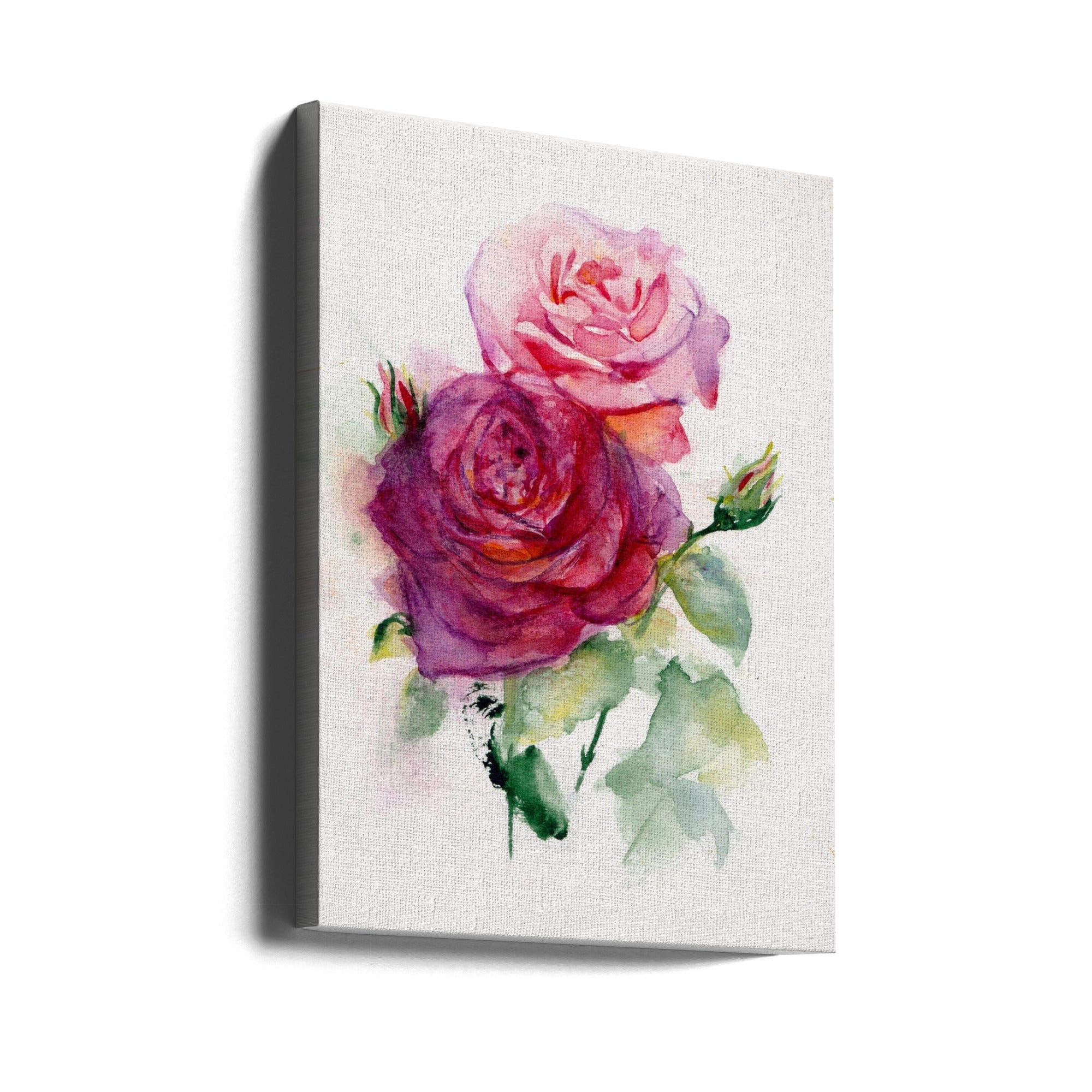 Wall Art Rose June by Christine Lindstrom-canvas-DECOROLALA