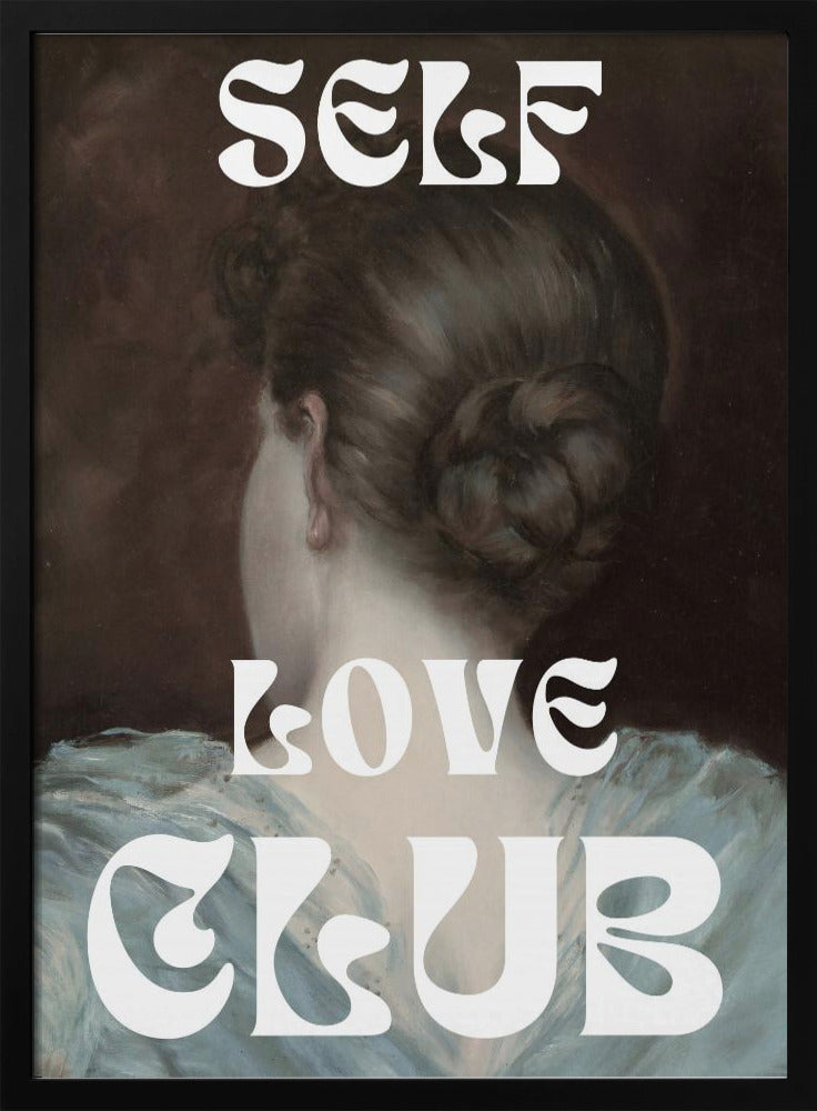Wall Art Self Love Club No. 1 Canvas Print-Canvas Print-DECOROLALA