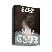 Wall Art Self Love Club No. 1 Canvas Print-Canvas Print-DECOROLALA