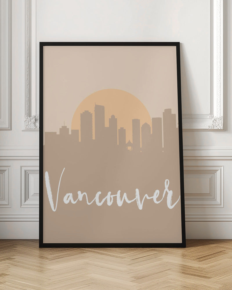 Wall Art Skyline Earth Tone 2 90x90-Canvas Print-DECOROLALA
