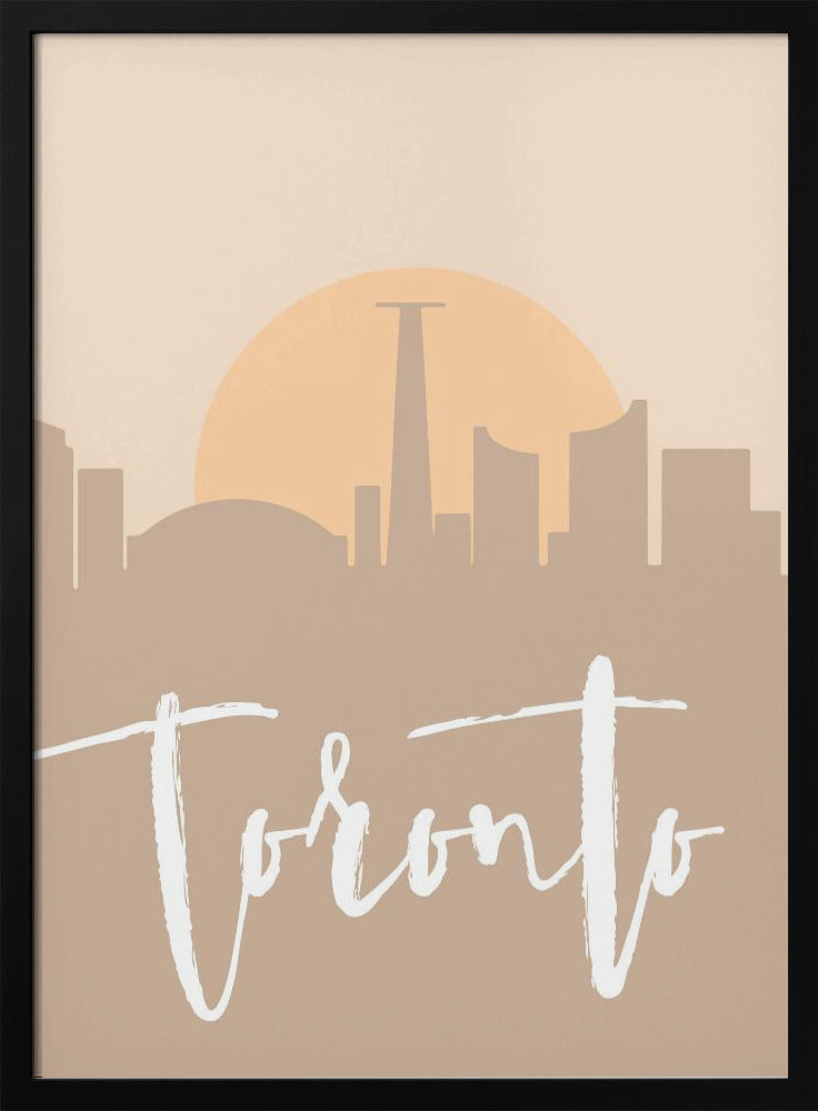 Wall Art Skyline Earth Tone 2 by Emiliano Deificus-Canvas Print-DECOROLALA