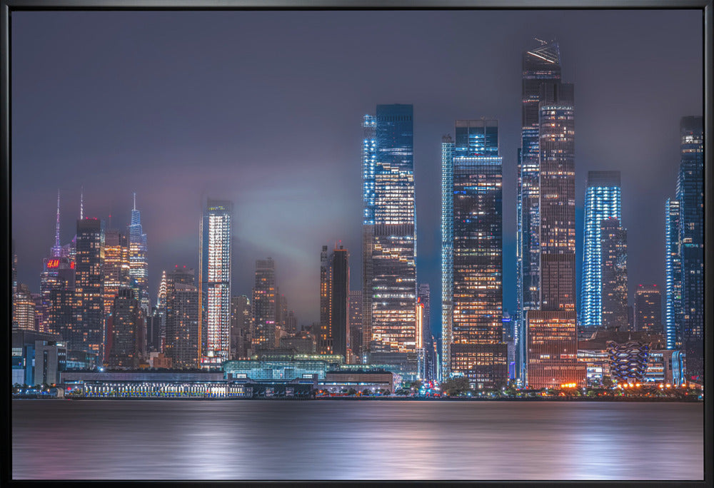 Wall Art Skyline New York Manhattan by Hasan Dimdik-canvas-DECOROLALA