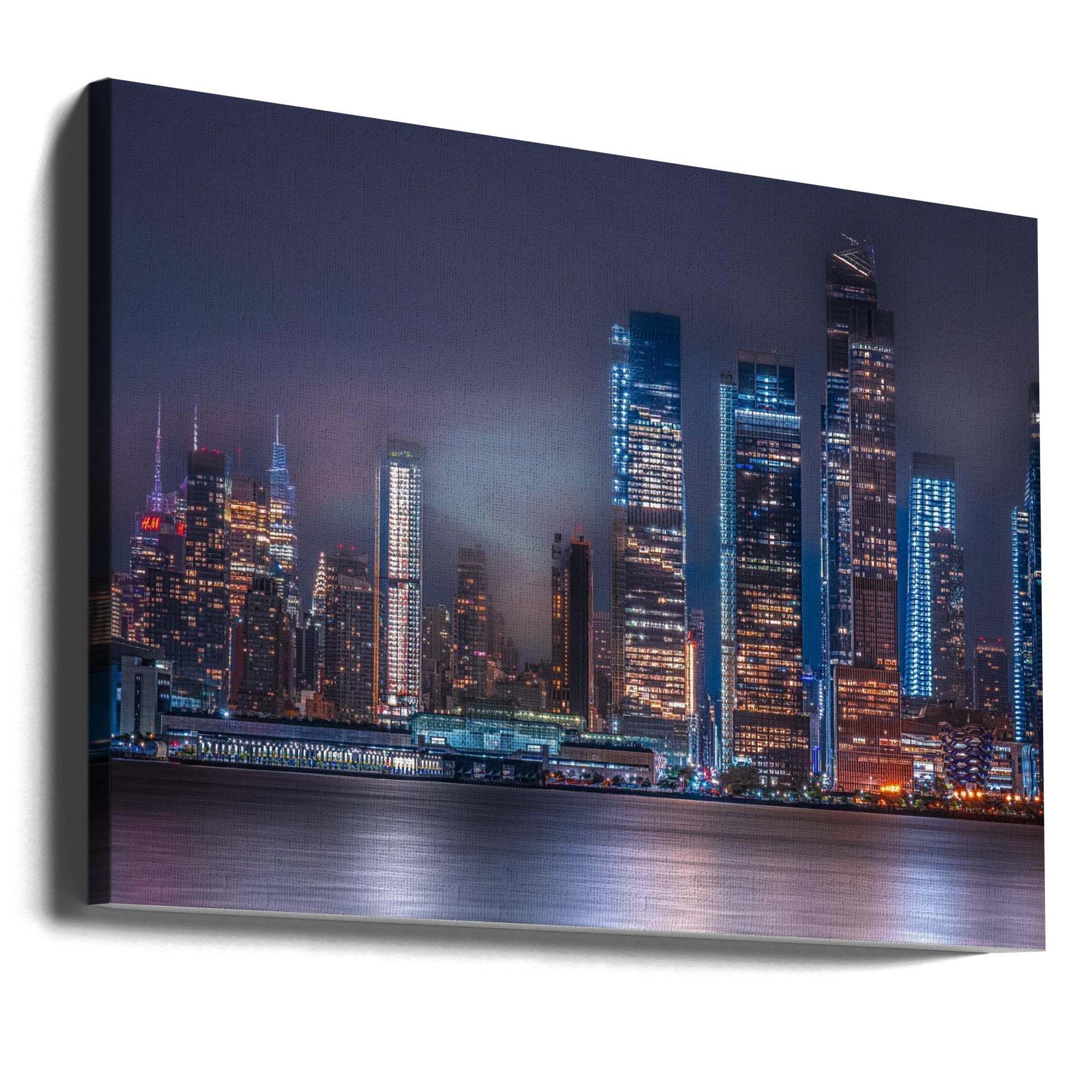 Wall Art Skyline New York Manhattan by Hasan Dimdik-canvas-DECOROLALA