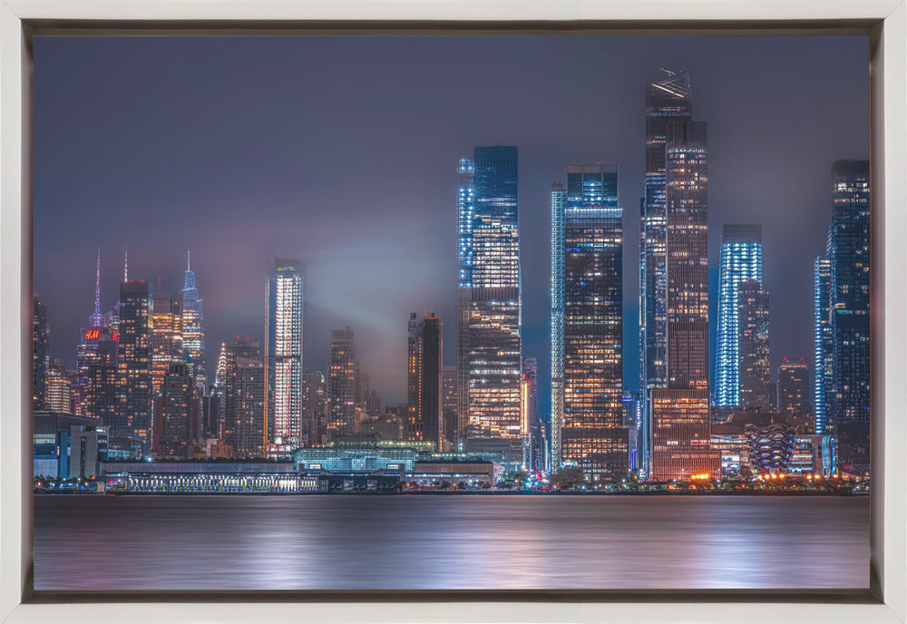 Wall Art Skyline New York Manhattan by Hasan Dimdik-canvas-DECOROLALA