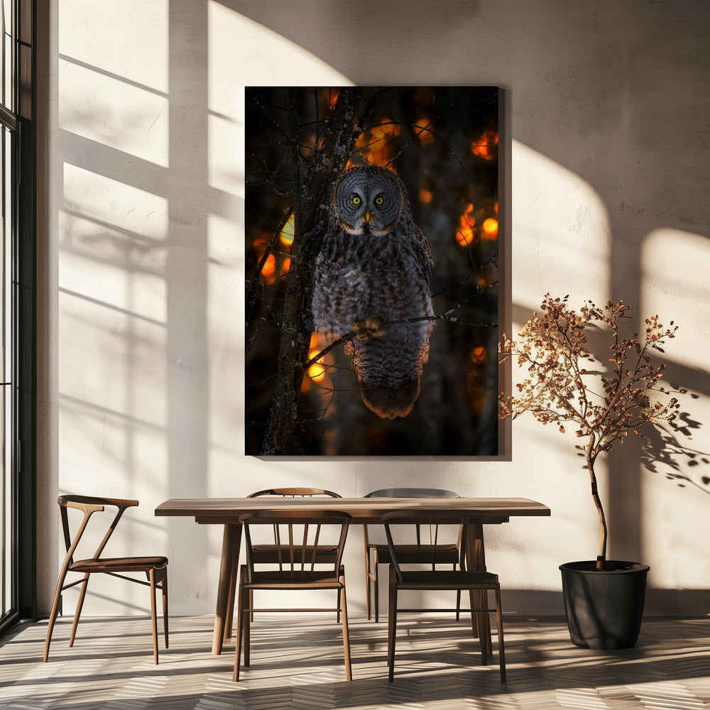 Wall Art Solemn Sunset by Nick Kalathas-Canvas Print-DECOROLALA