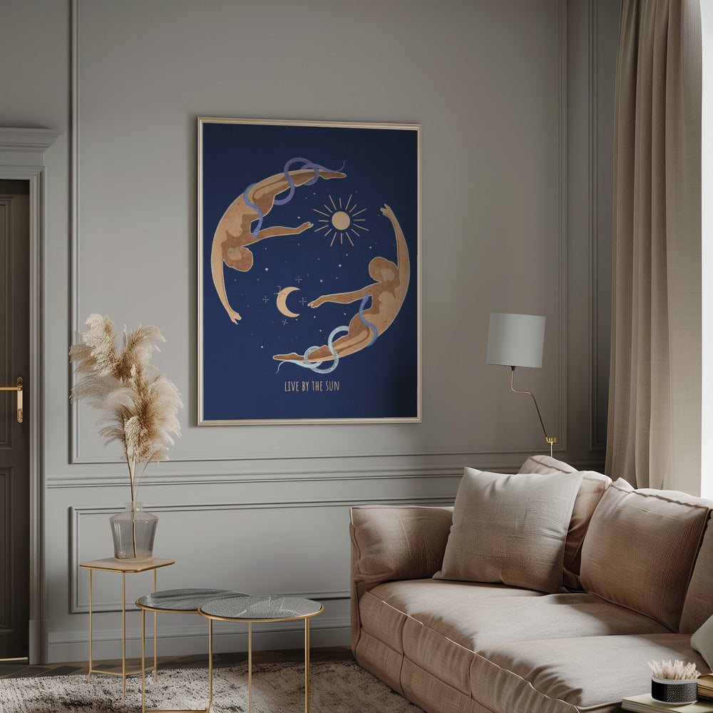 Wall Art Spiritual Feminine Energy Poster-Canvas Print-DECOROLALA