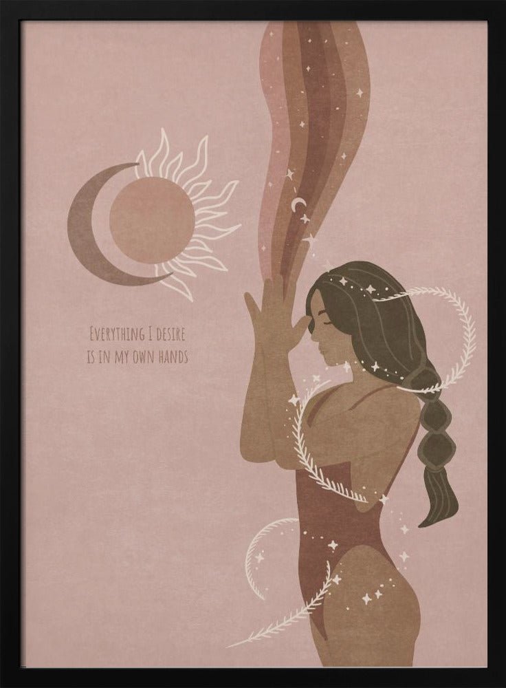 Wall Art Spiritual Feminine Energy Poster Spir 8-Canvas Print-DECOROLALA