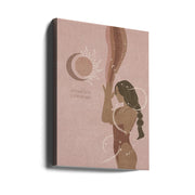 Wall Art Spiritual Feminine Energy Poster Spir 8-Canvas Print-DECOROLALA