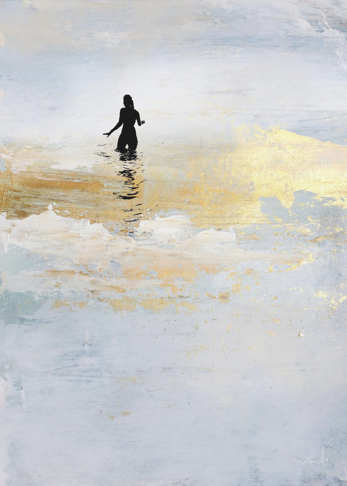 Wall Art Sun Dip by Dan Hobday-canvas-DECOROLALA