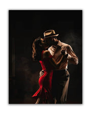 Wall Art- Tango Dance -Canvas Printed-Modern art-Wall Art-DECOROLALA