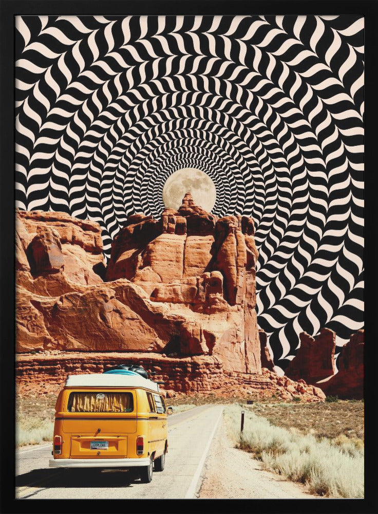 Wall Art The Real Road Trip by Taudalpoi-canvas-DECOROLALA