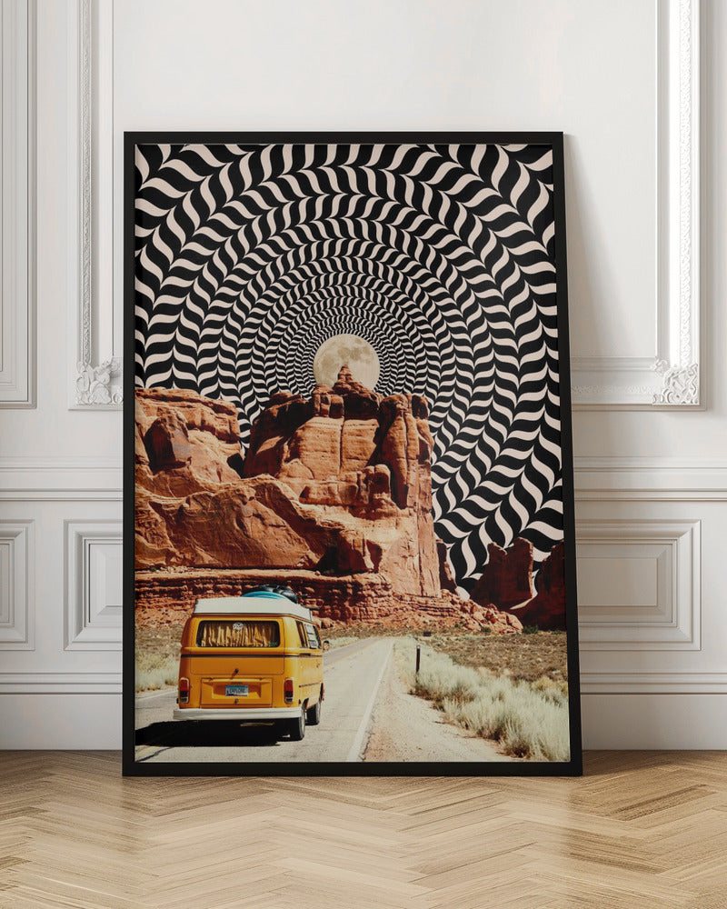 Wall Art The Real Road Trip by Taudalpoi-canvas-DECOROLALA