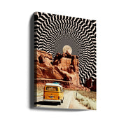 Wall Art The Real Road Trip by Taudalpoi-canvas-DECOROLALA