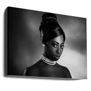 Wall Art The White Pearls by Peppe Tamb-Canvas Print-DECOROLALA