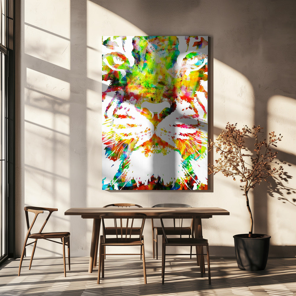 Wall Art Tigre 02 by PASLIER Morgan-canvas-DECOROLALA