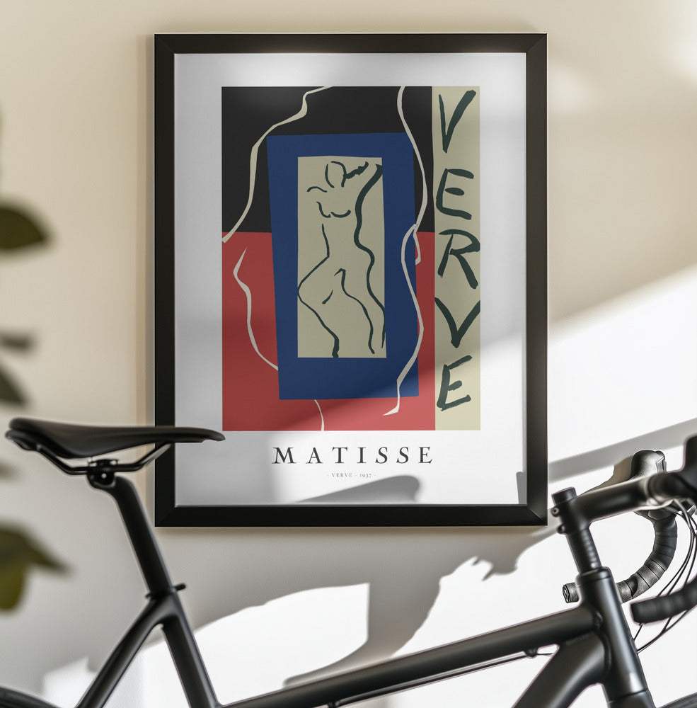 Wall Art Verve 1937 Border by Henri Matisse-canvas prints-DECOROLALA