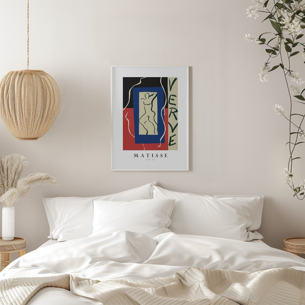 Wall Art Verve 1937 Border by Henri Matisse-canvas prints-DECOROLALA