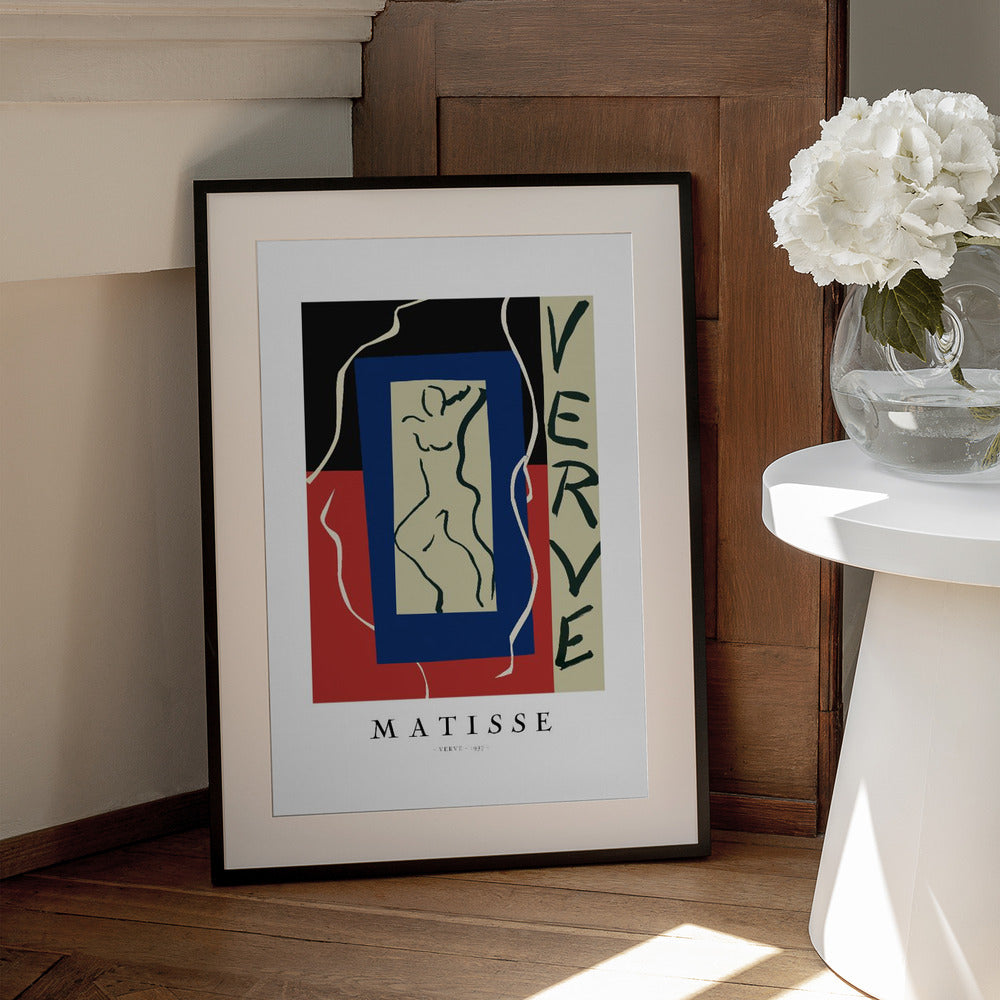 Wall Art Verve 1937 Border by Henri Matisse-canvas prints-DECOROLALA