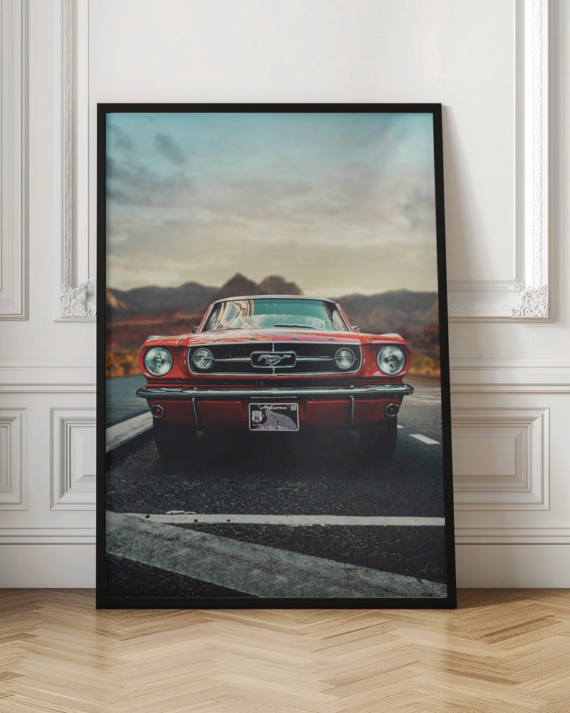 Wall Art Vintage Car Love by Fadil Roze-canvas-DECOROLALA