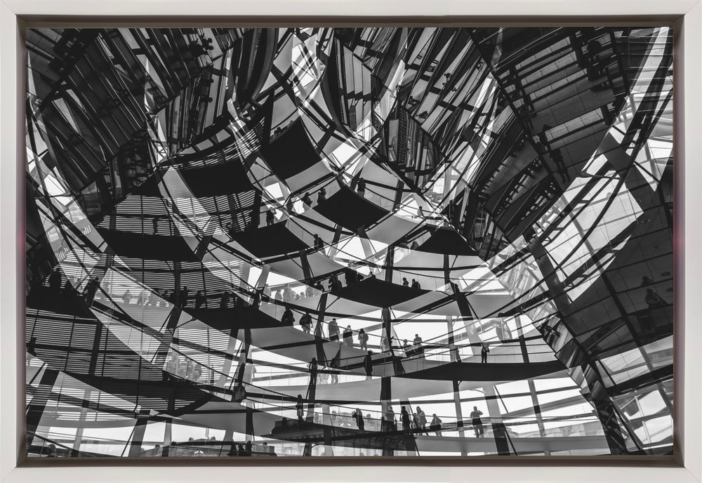 Wall Art Visitors by Klaus Lenzen-canvas-DECOROLALA