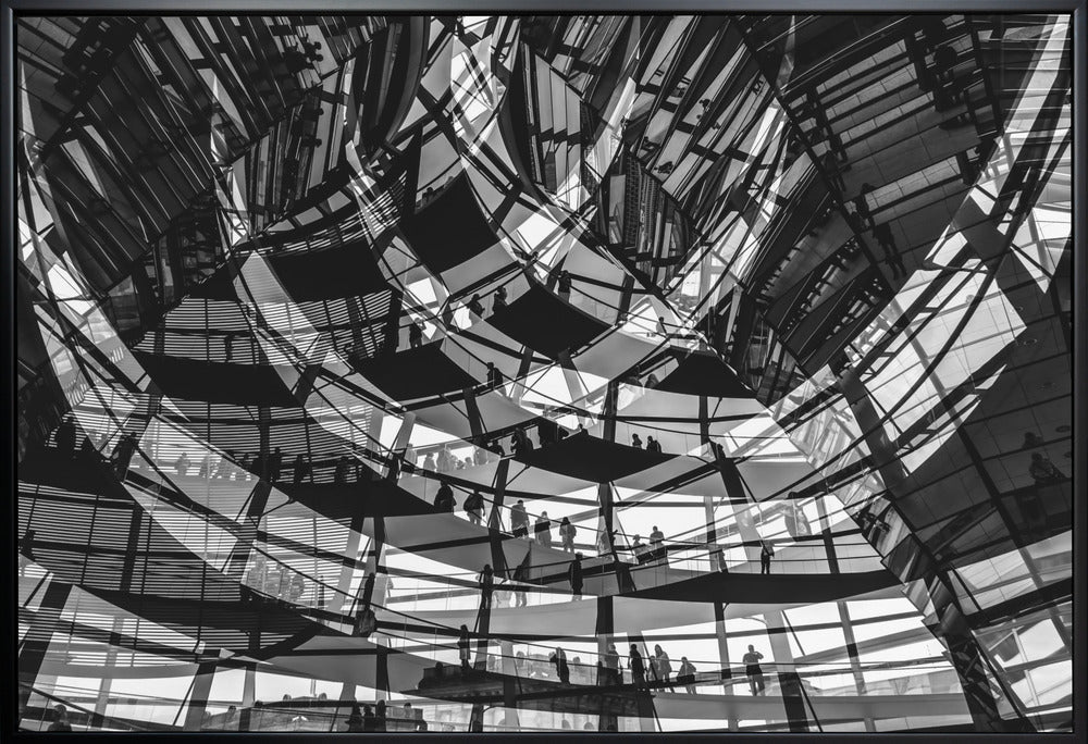Wall Art Visitors by Klaus Lenzen-canvas-DECOROLALA