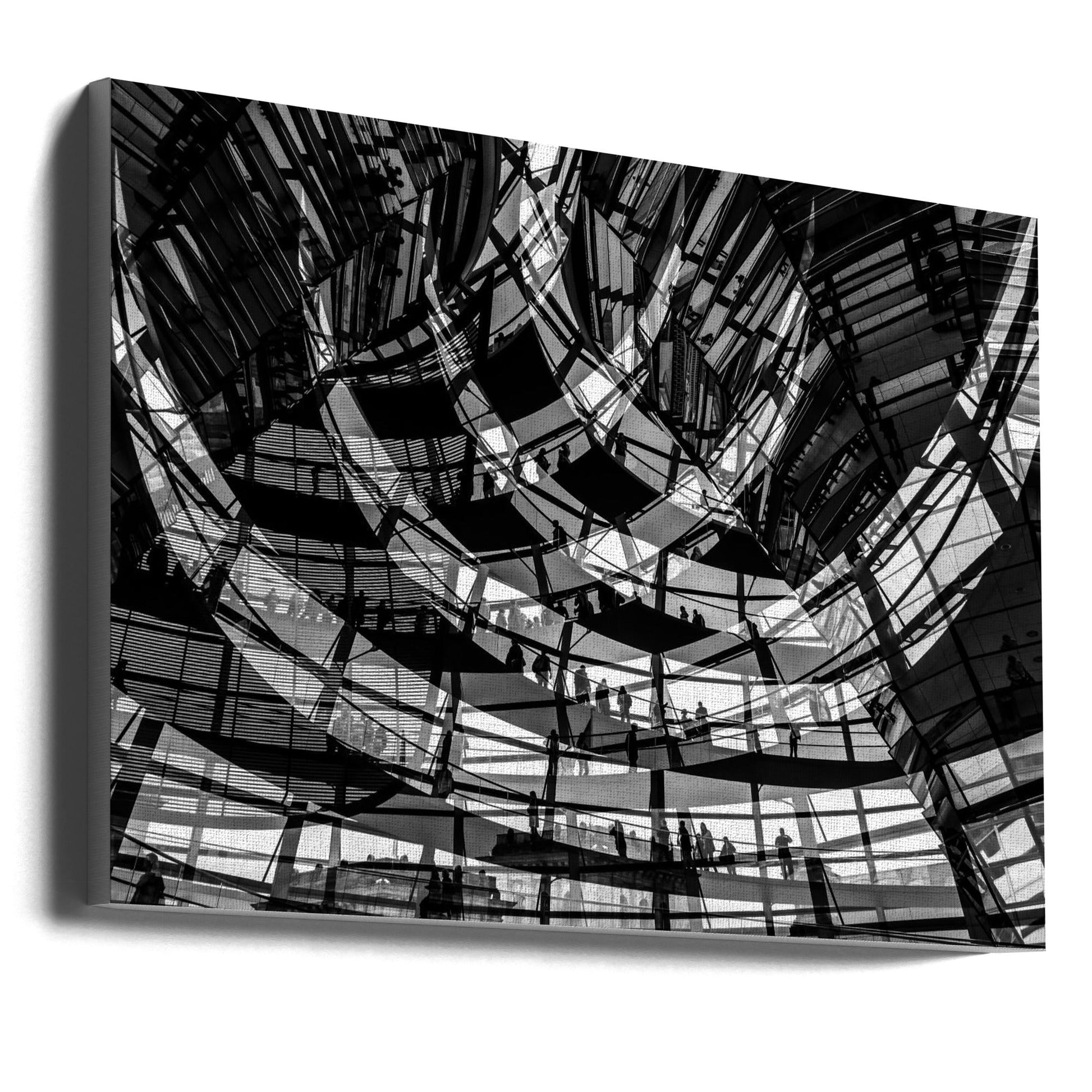 Wall Art Visitors by Klaus Lenzen-canvas-DECOROLALA