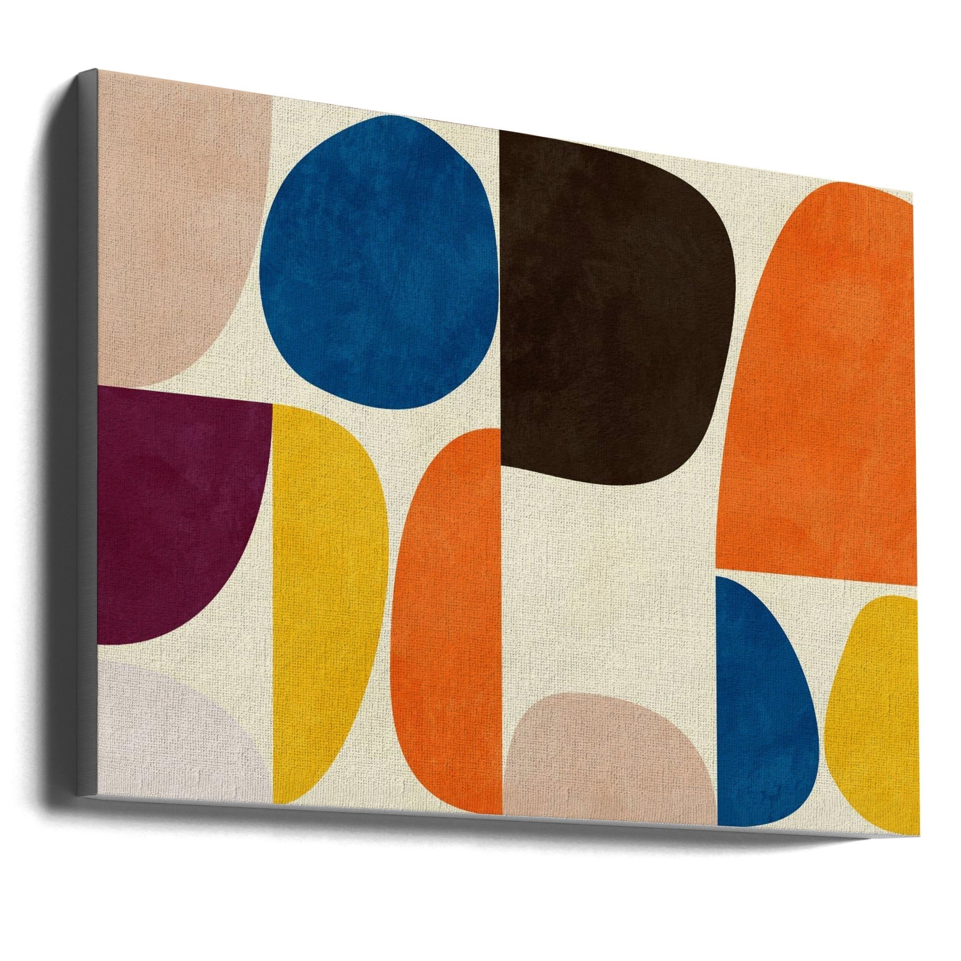 Wall Art Vivid Bauhaus by Ana Rut Bre-canvas-DECOROLALA