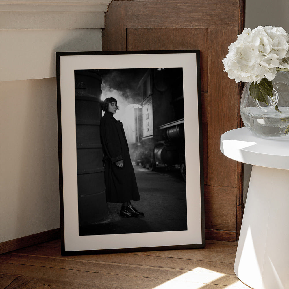 Wall Art Waiting Markus Grimm Canvas Print-canvas prints-DECOROLALA