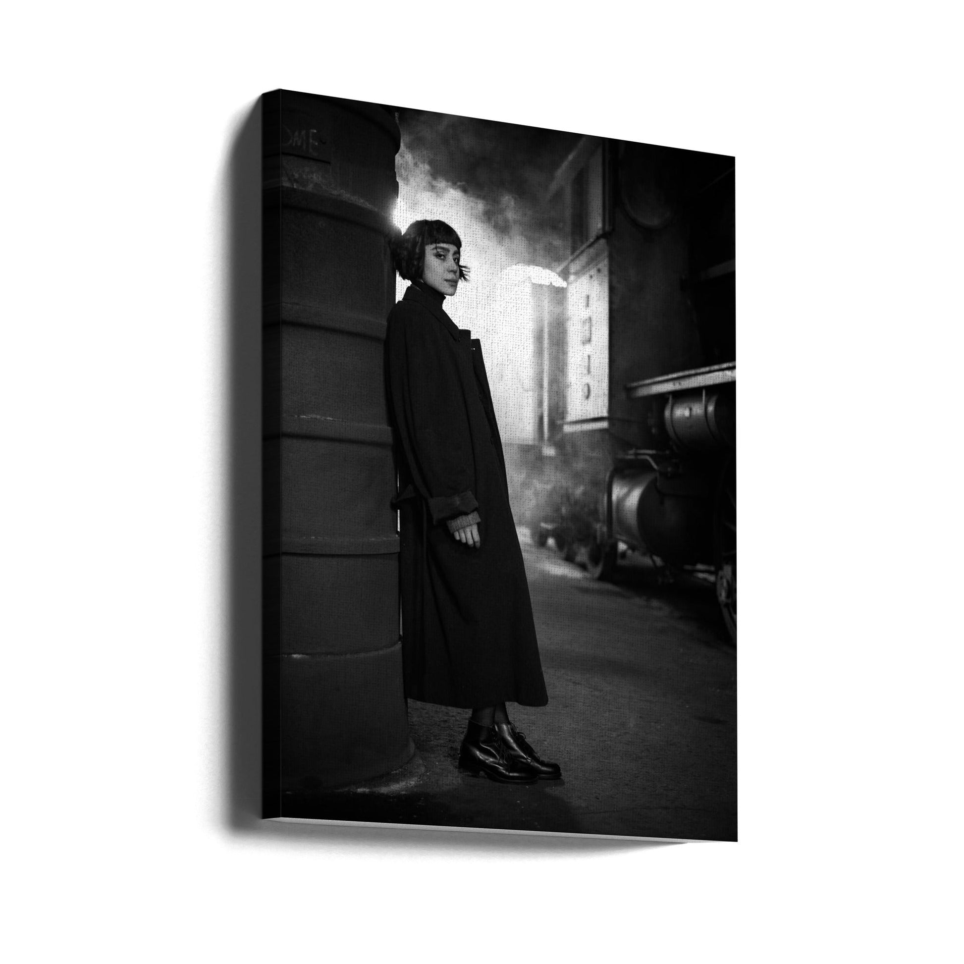 Wall Art Waiting Markus Grimm Canvas Print-canvas prints-DECOROLALA