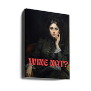Wall Art Wine Not? By The Art Concept-Canvas Print-DECOROLALA