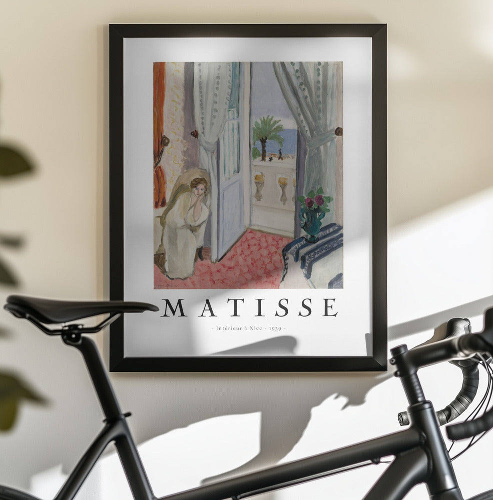 Wall Art by Henri Matisse - Nice Interior-canvas prints-DECOROLALA