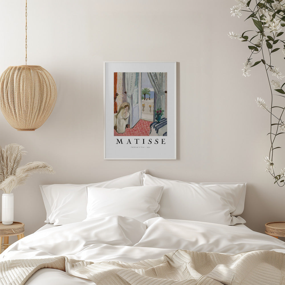 Wall Art by Henri Matisse - Nice Interior-canvas prints-DECOROLALA
